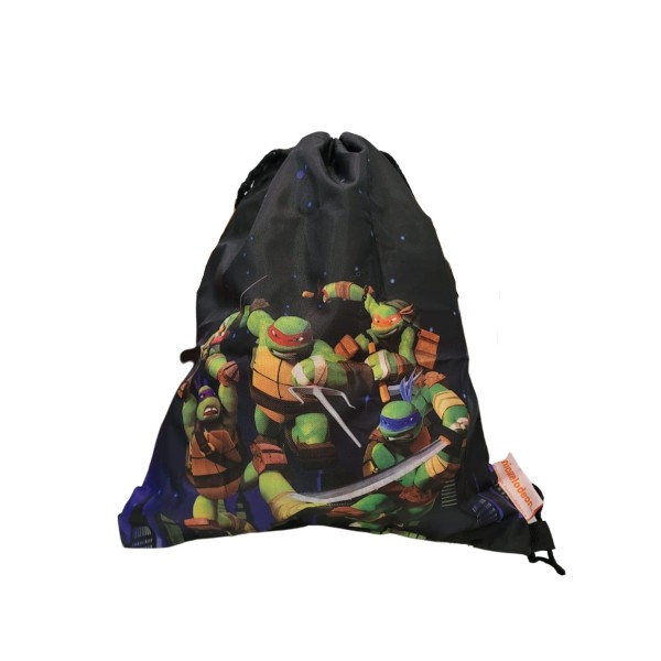 Encontraproduto.com.br - Mochila Tipo Saco Tartarugas Ninja - Disney