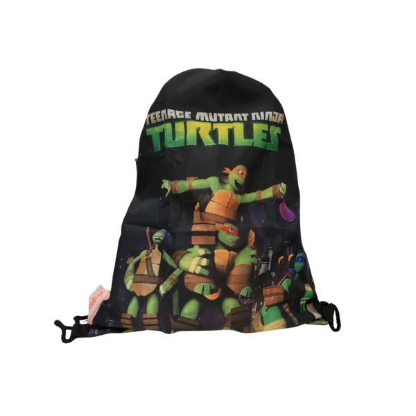 Encontraproduto.com.br - Mochila Tipo Saco Tartarugas Ninja - Disney