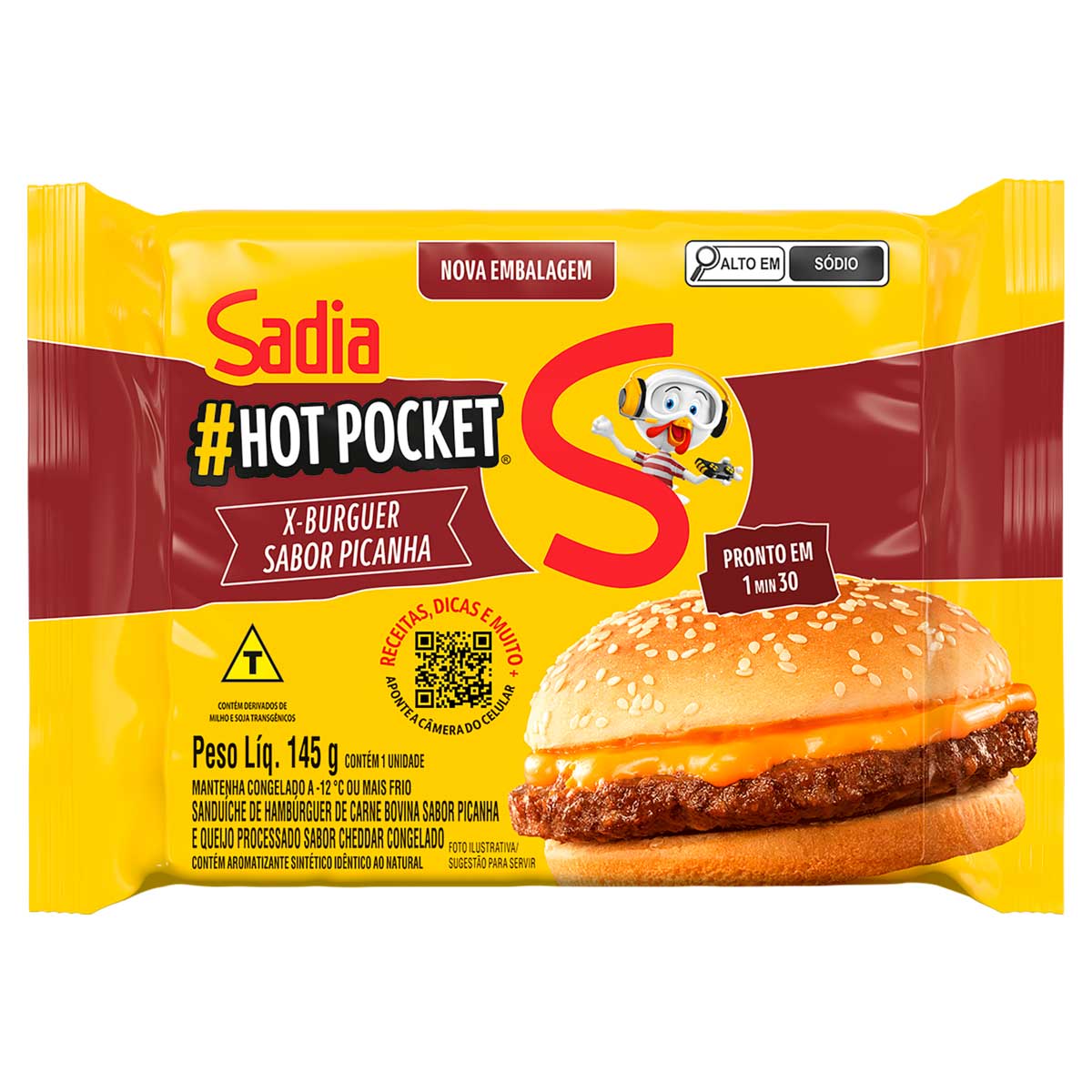 Encontraproduto.com.br - Hot Pocket Sadia X-Picanha 145g