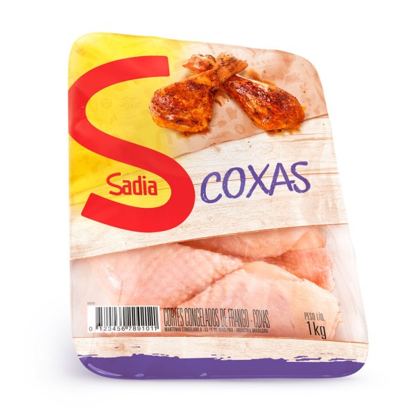 Coxa Frango Sadia Badeja 1kg