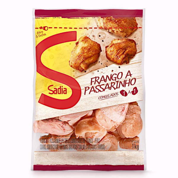 Encontraproduto.com.br - Frango à Passarinho Sadia Congelado Pacote com 1kg
