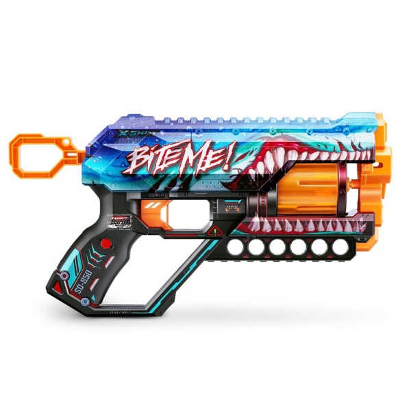 Encontraproduto.com.br - Lançador X-shot Skins Griefer com 12 Dardos - Shark Thrasher