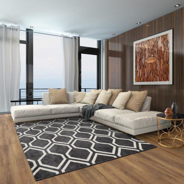 Encontraproduto.com.br - Tapete Classe A Gris 28/67 2,00X2,50