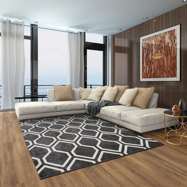 Encontraproduto.com.br - Tapete Classe A Gris 28/67 2,00X2,50