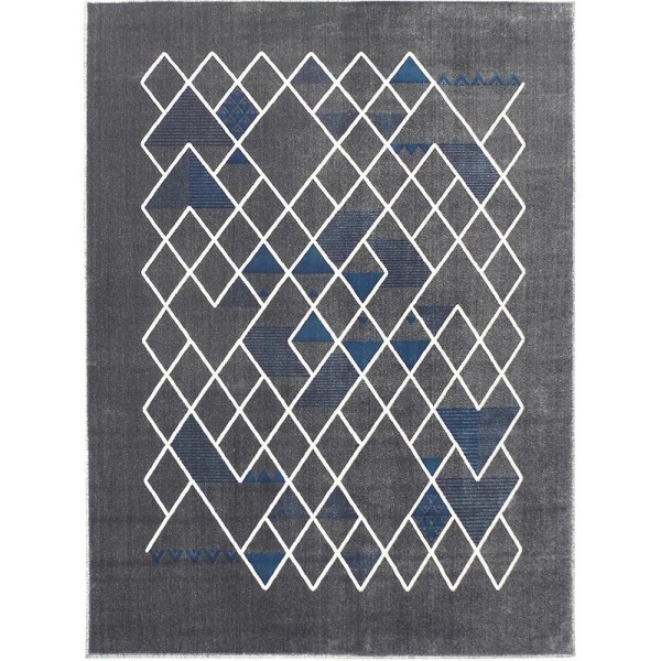 Encontraproduto.com.br - Tapete Para Sala Lyre Anil 3,00x4,00 São Carlos