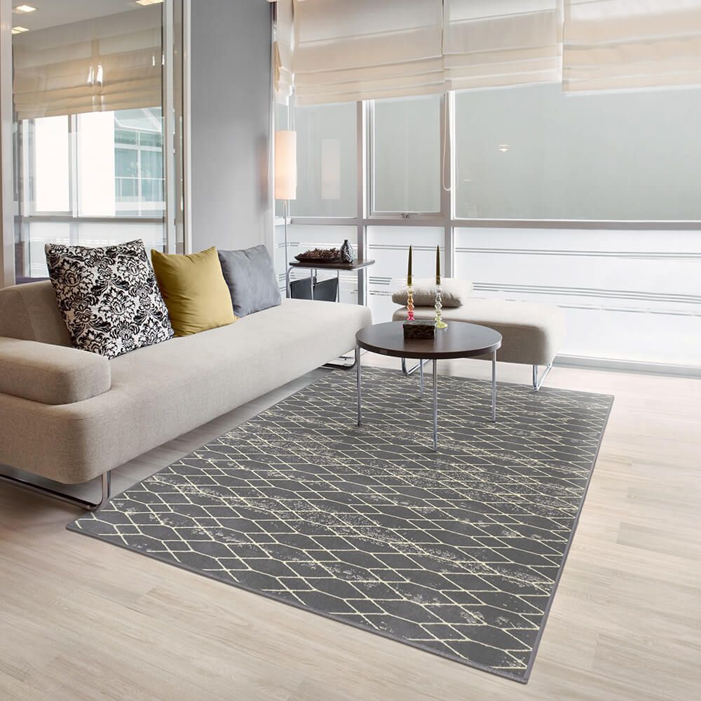 Encontraproduto.com.br - Tapete Retangular Herat Export Tela 150x200cm - 65934