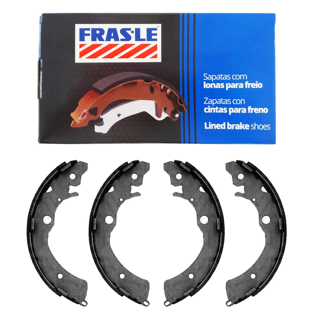 Encontraproduto.com.br - Sapata Lona Freio Com Lona Jimny 1.3 1.5 16V Traseira Fras-Le HO/507-CP