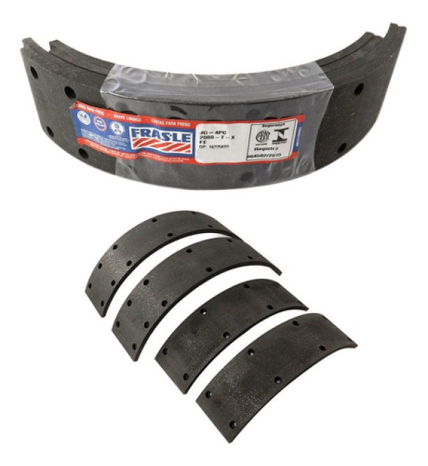 Lona Freio GM Veraneio A20 D20 Ford F1000 Traseira Fras-le 2080TX