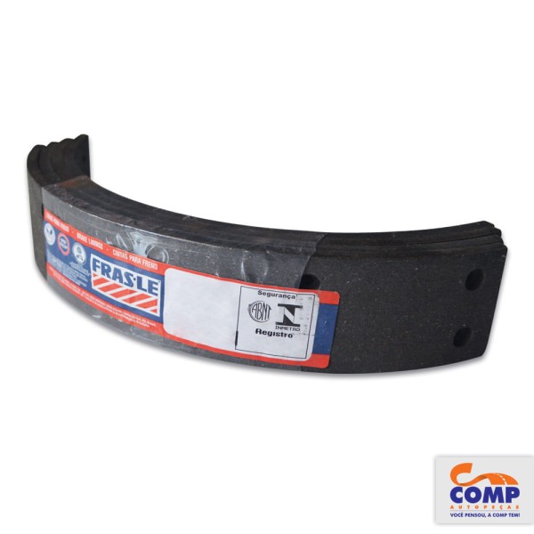 Lona Freio Volkswagen Brasilia 1300 1600 1973 a 1982 Traseira Fras-le VW272