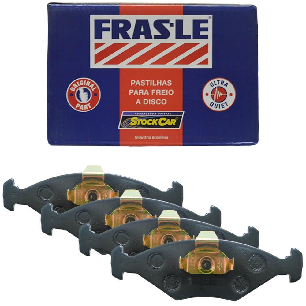Kit Pastilha Freio Honda Fit 2004 a 2008 Dianteira Akebono Frasle