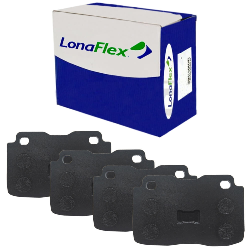 Kit Pastilha Freio Fiat Fiorino 83 a 87 Dianteira Teves Lonaflex