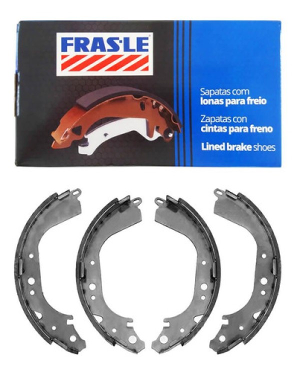 Sapata Lona Freio Toyota Hilux 4WD 93 a 2020 Traseira Akebono Frasle TY326CP