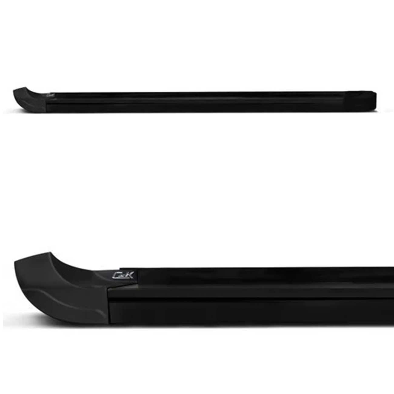 Encontraproduto.com.br - Estribo Lateral Creta 2017 2018 2019 2020 Preto Fosco Com Ponteira Plataforma
