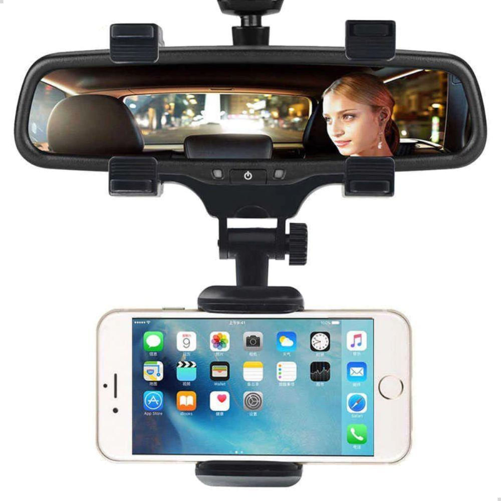 Encontraproduto.com.br - Suporte Veicular Universal de Celular Para Retrovisor