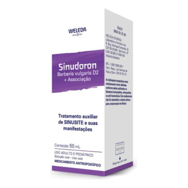 Sinudoron Weleda Solução Oral 50ml