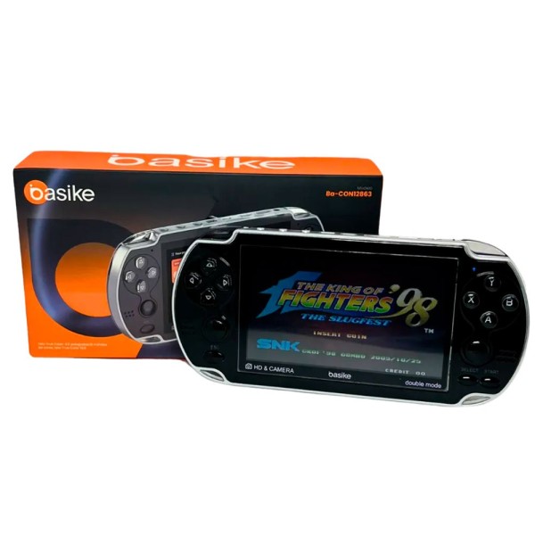 Encontraproduto.com.br - Video Game Portátil Basike Preto (MP)