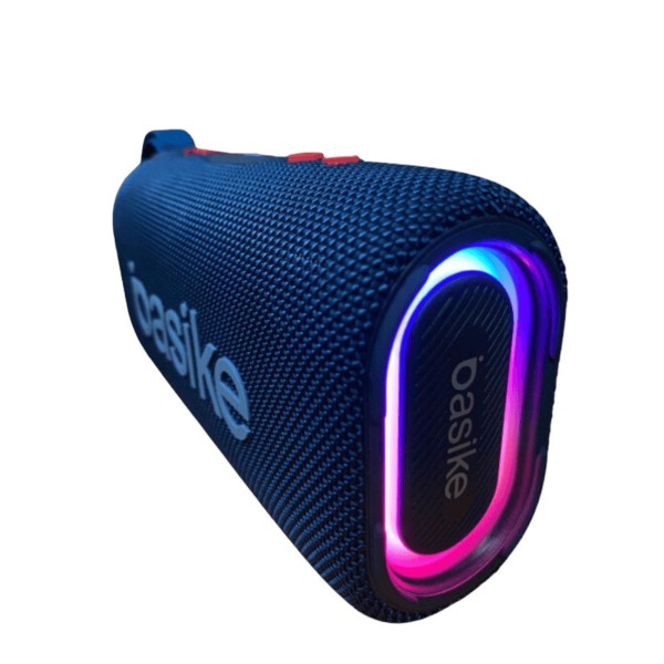 Encontraproduto.com.br - Caixa De Som Bluetooth Basike Azul BA-RAD014 (MP)