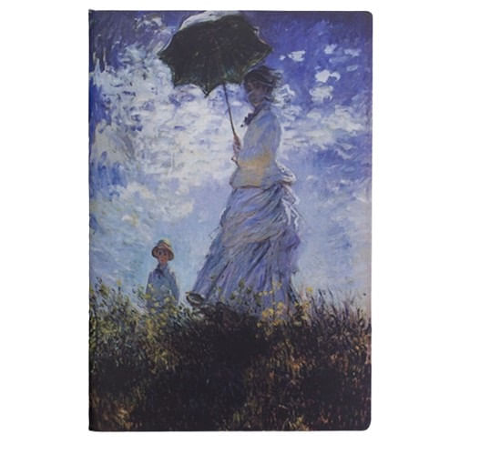 Caderno Brochura Pequeno 64 Folhas Journal Monet Pontilhado 13x20cm Folk Books