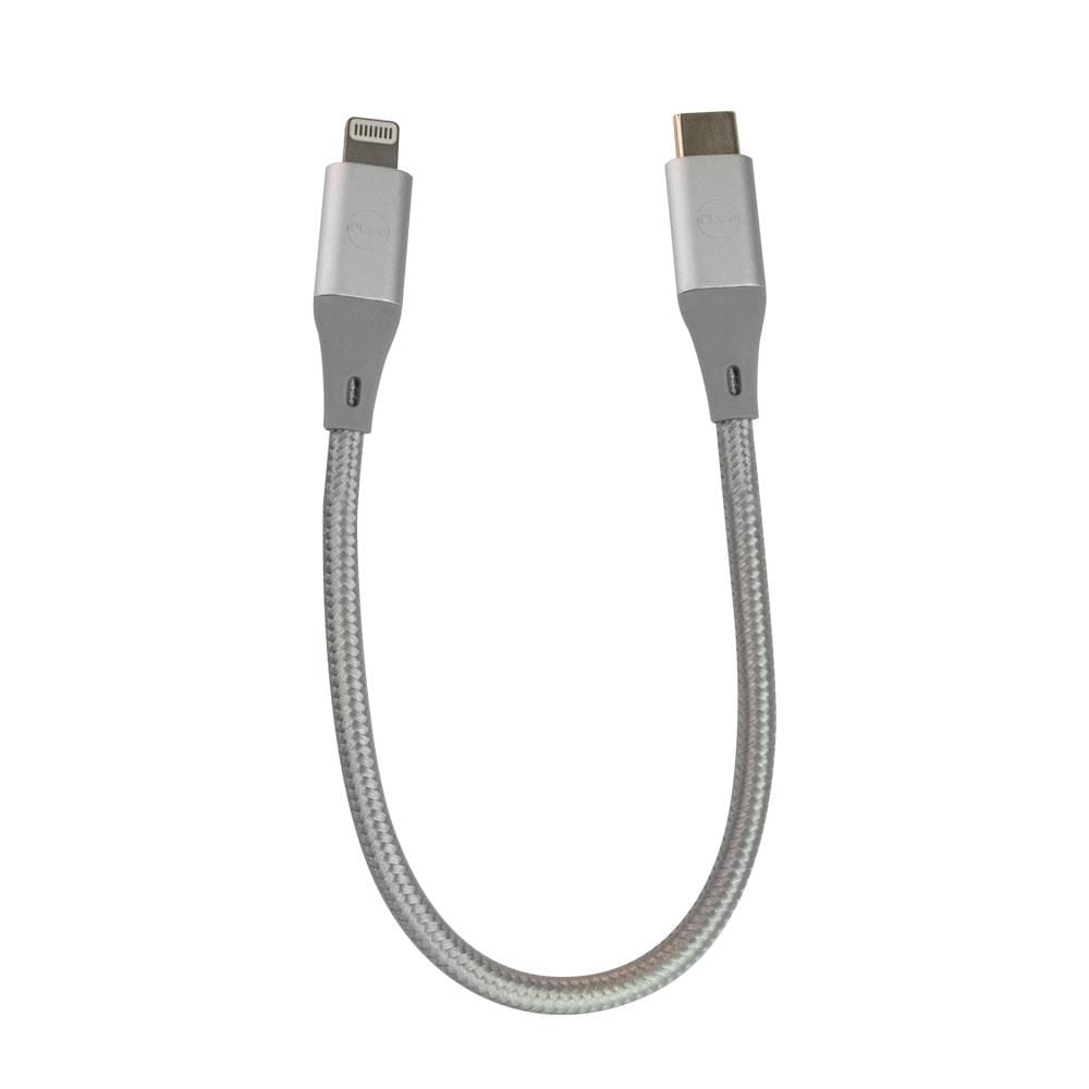 Encontraproduto.com.br - Cabo Lightning Para Usb-c, Iplace, 15cm, Prata