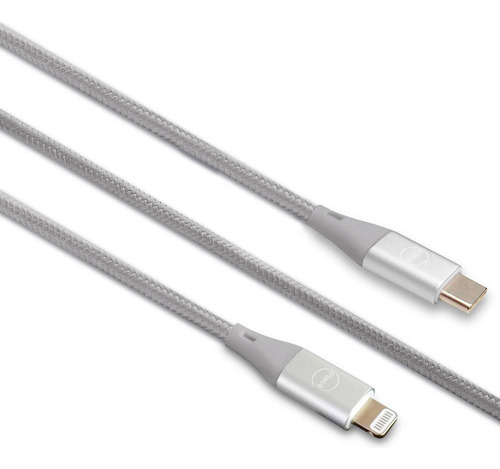 Encontraproduto.com.br - Cabo Lightning Para Usb-c, Iplace, 15cm, Prata