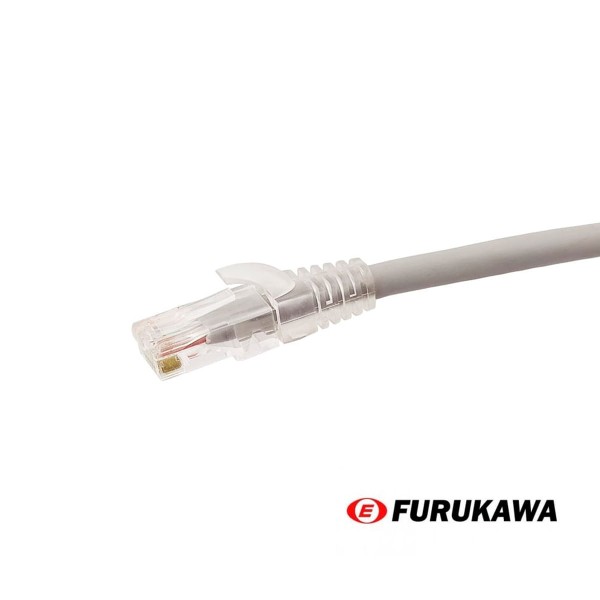 Patch Cord Cat6a U/UTP  10m Cinza  Furukawa
