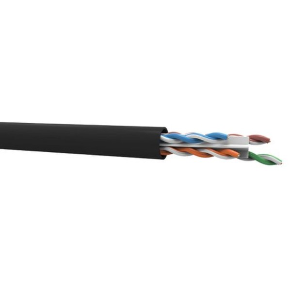 Encontraproduto.com.br - Cabo Rede Cat5 Preto Cftv Multilaser 4 Pares 100 Metro