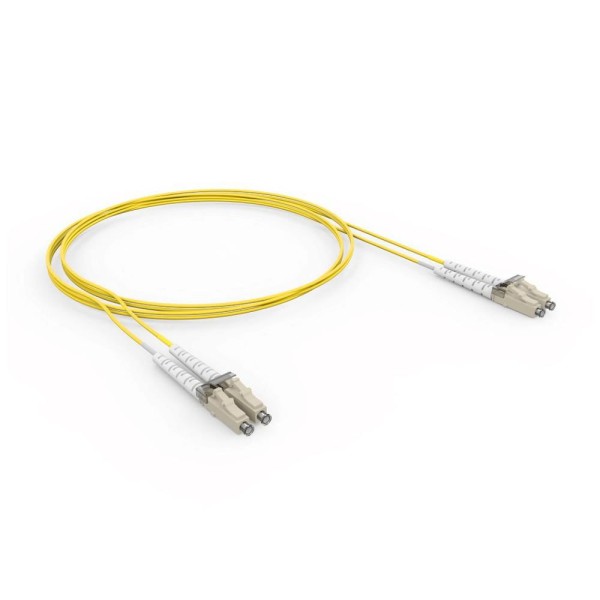 Encontraproduto.com.br - Cordao Optico Duplex Sohoplus 50.0 LC-UPC/LC-UPC 1.5M - COG  Amarelo (A  B) 33090050