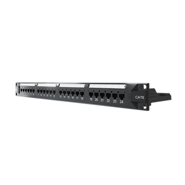 Encontraproduto.com.br - Patch Panel Furukawa Sohoplus CAT6 24 Portas - T568A/B 35050439