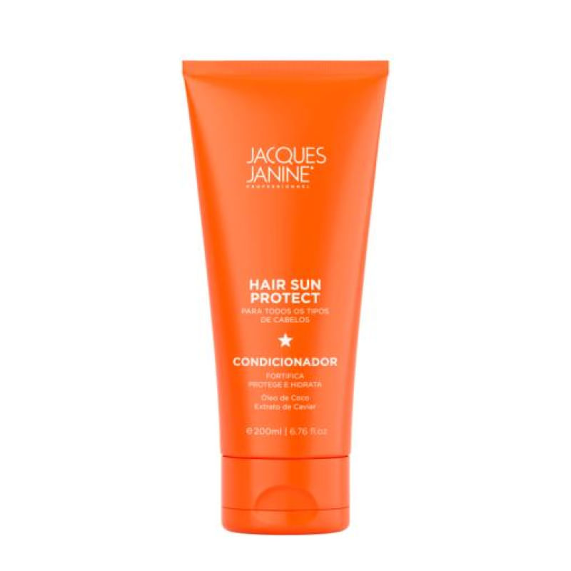 Kit Jacques Janine Hair Sun Protect - Shampoo 200ml + Condicionador 200ml + Máscara 80g