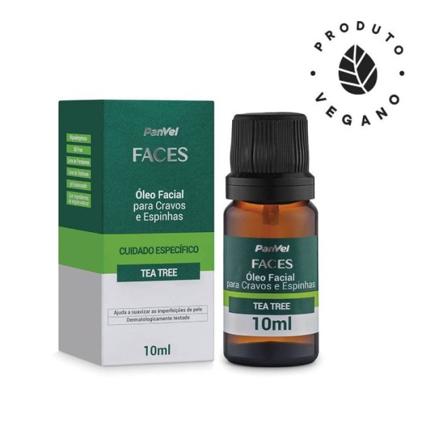 Encontraproduto.com.br - Óleo Panvel Faces Tea Tree 10ml