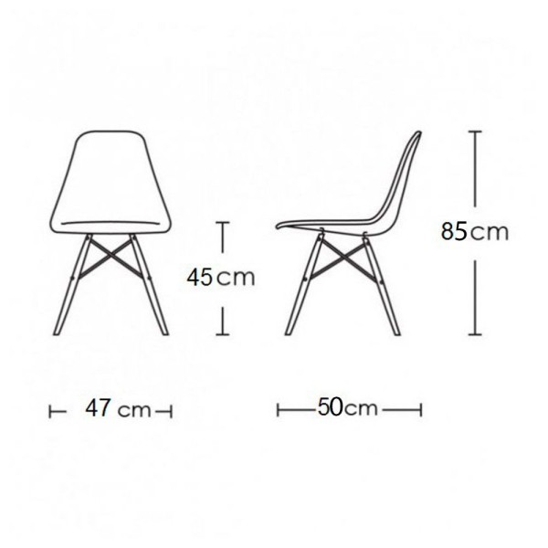 Encontraproduto.com.br - Mesa Jantar Industrial Retangular Amêndoa 137X90Cm Base V Cobre C/6 Cadeiras Brancas Cor: Amendoa