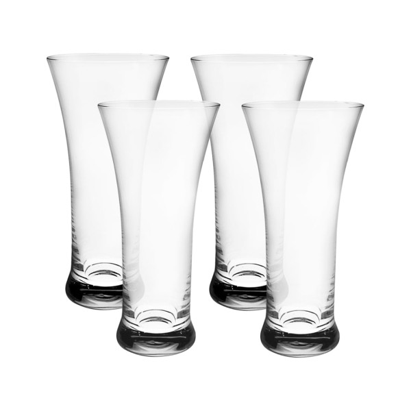 Copo De Cristal Bohemia Para Cerveja 300 ml Frank 4 Peças