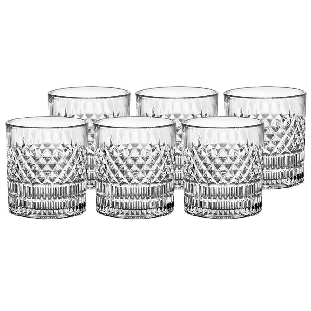 Encontraproduto.com.br - Jogo de copos cristal LHermitage Esplanada 310ml 6 peças