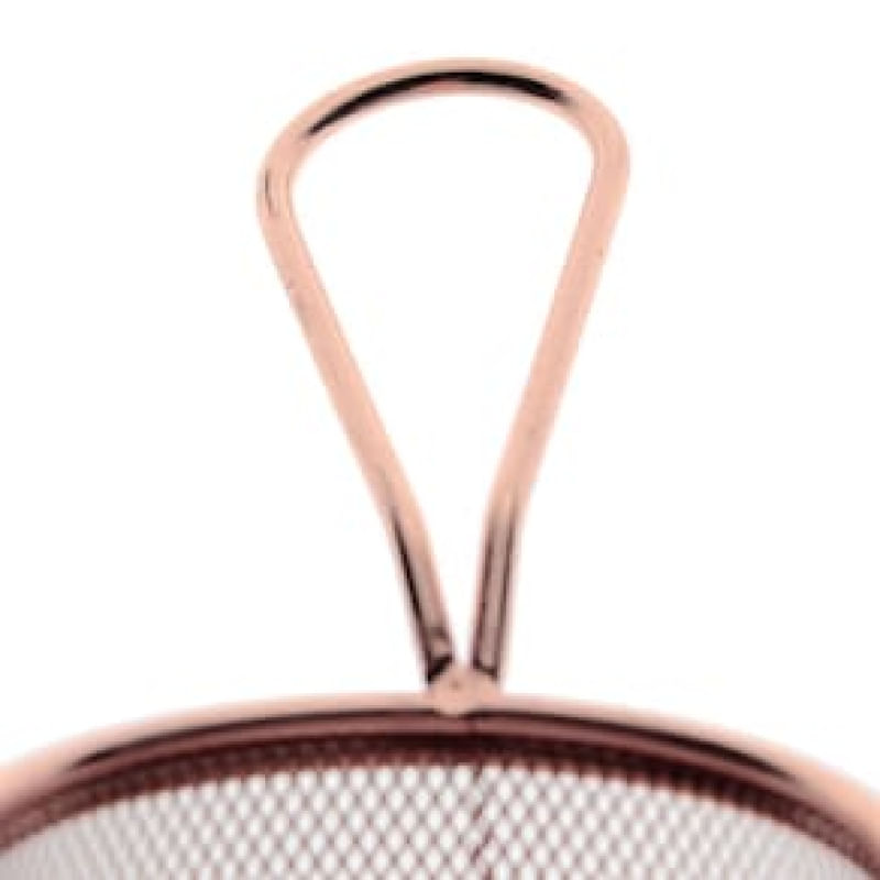 Mini Cesta Redonda para Alimentos Dynasty Fry em Aço Inox - Rosé