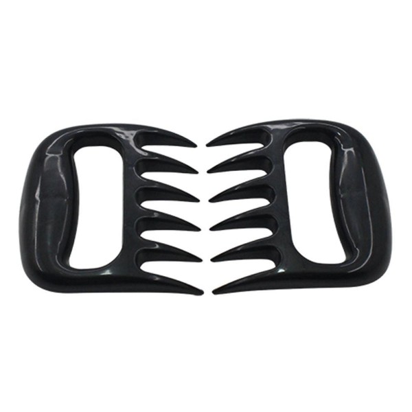 Encontraproduto.com.br - Jogo De 2 Garras Para Carne L10,8Xp10,5Xa2,5Cm Preto