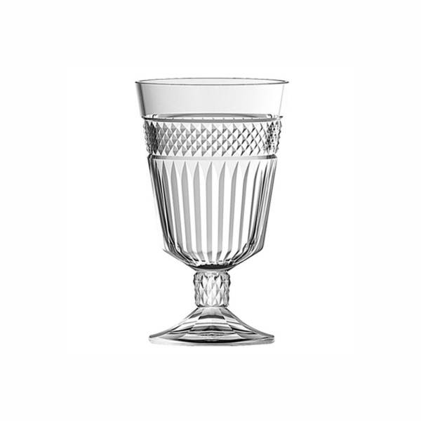 Encontraproduto.com.br - Jogo De Taças Para água Em Vidro Palace Com 6 Peças 330ml Lhermitage
