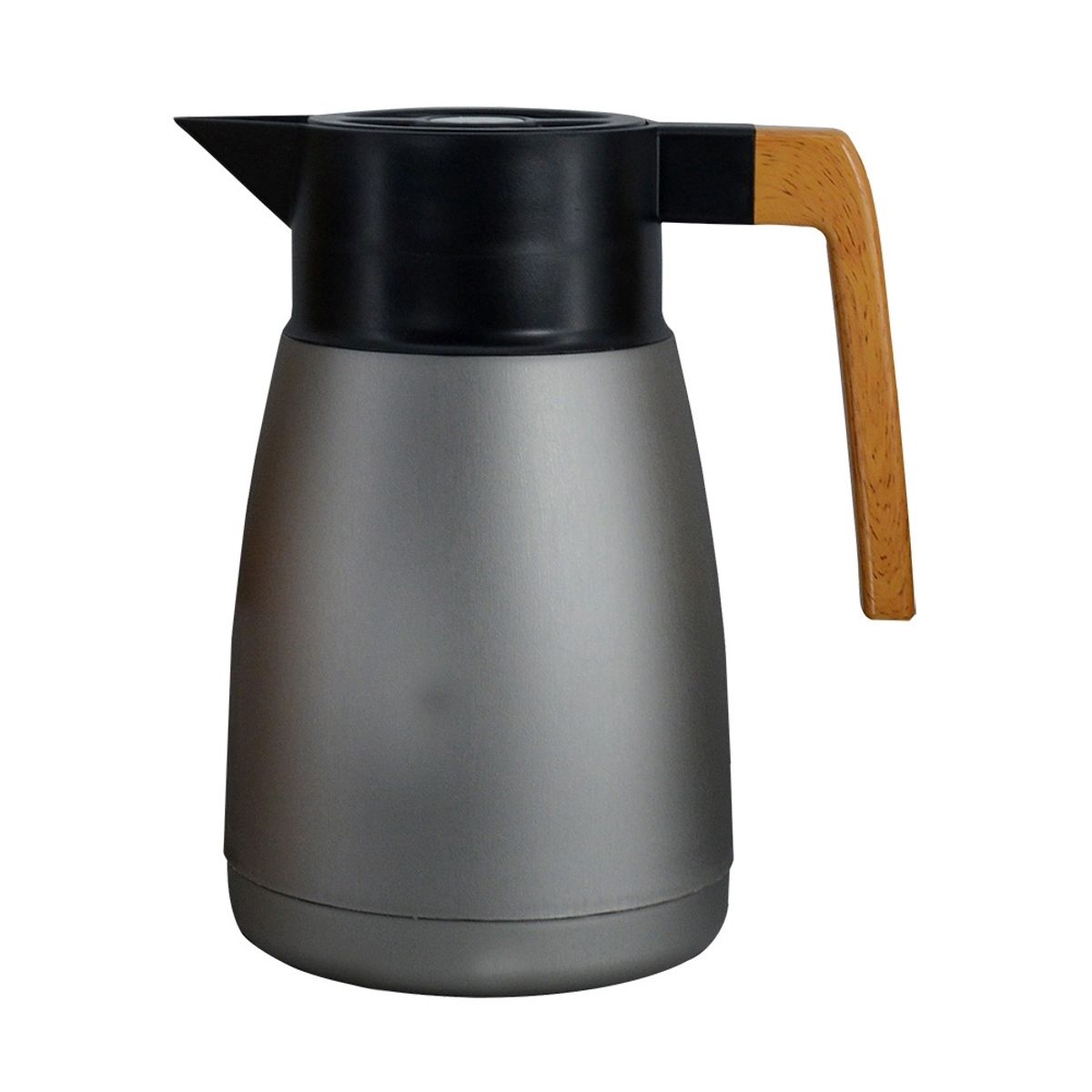 Garrafa Térmica Dynasty Coffeeshop Cinza Metálico – 1L