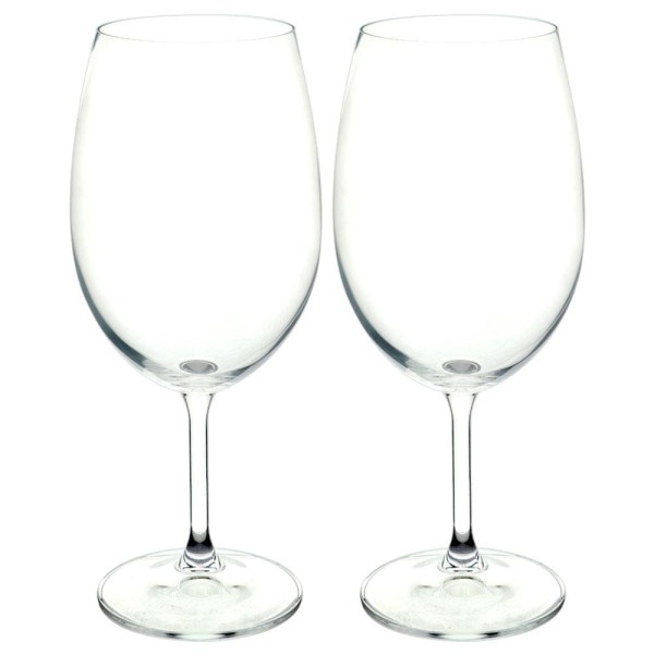 Encontraproduto.com.br - Conjunto de Taças para Água Bohemia Anna 580 ml em Cristal Ecológico – 2 Peças