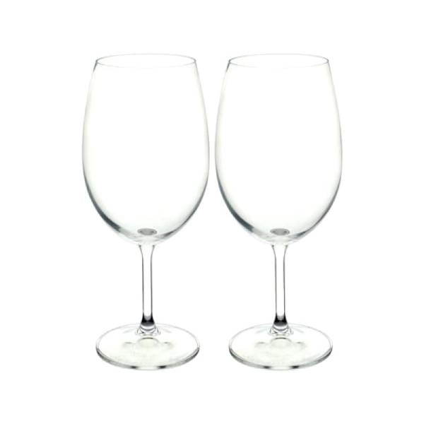 Encontraproduto.com.br - Conjunto de Taças para Água Bohemia Anna 580 ml em Cristal Ecológico – 2 Peças