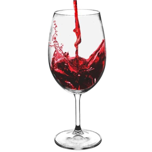 Encontraproduto.com.br - Conjunto de Taças para Água Bohemia Anna 580 ml em Cristal Ecológico – 2 Peças