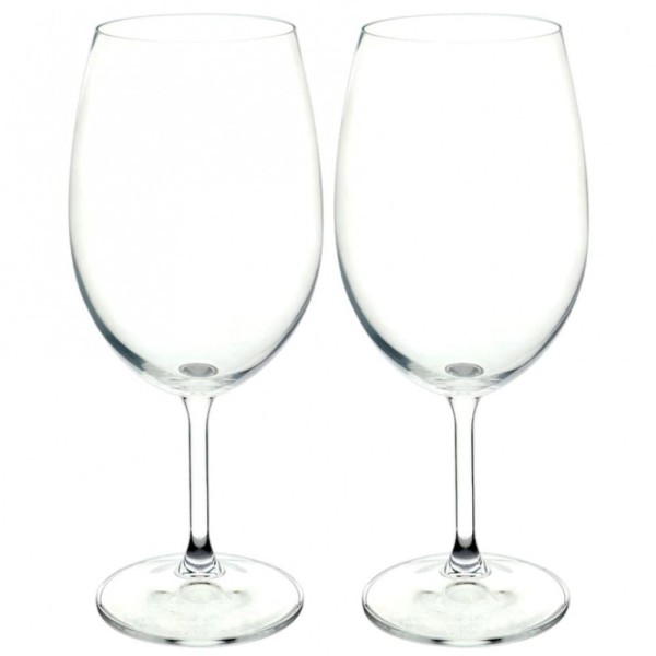 Encontraproduto.com.br - Conjunto de Taças para Água Bohemia Anna 580 ml em Cristal Ecológico – 2 Peças