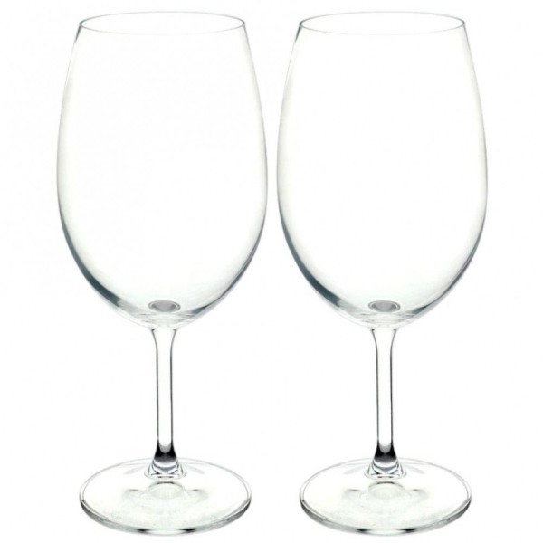 Encontraproduto.com.br - Conjunto de Taças para Água Bohemia Anna 580 ml em Cristal Ecológico – 2 Peças