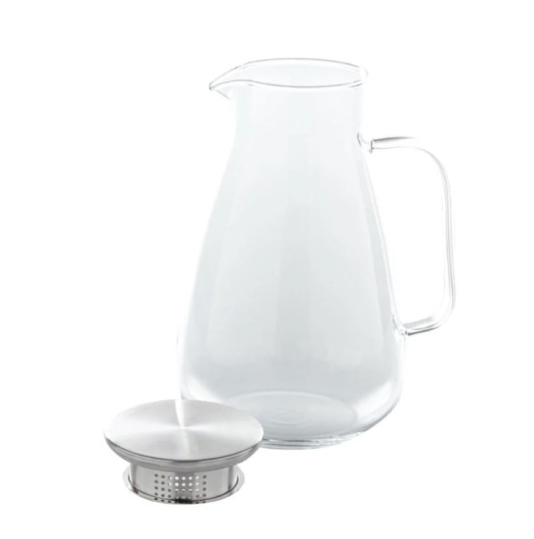 Encontraproduto.com.br - Jarra Twinkle C/ Tampa 2,2L em Vidro Fullfit