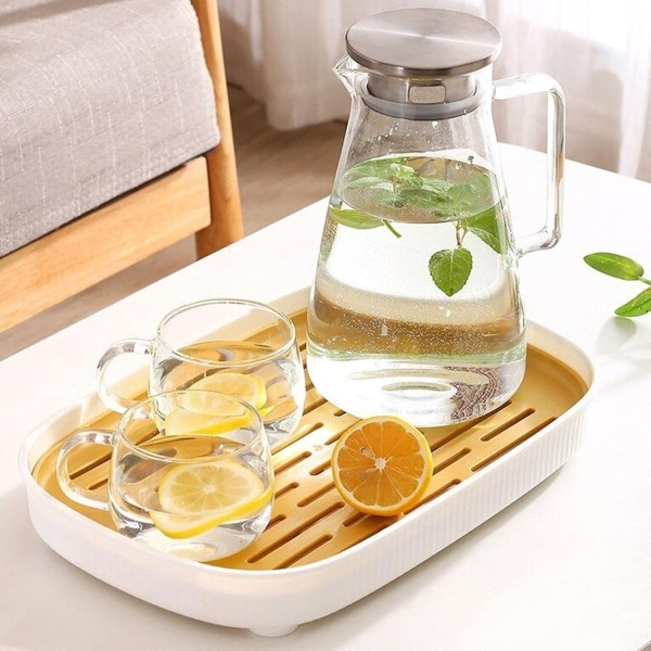 Encontraproduto.com.br - Jarra Twinkle C/ Tampa 2,2L em Vidro Fullfit