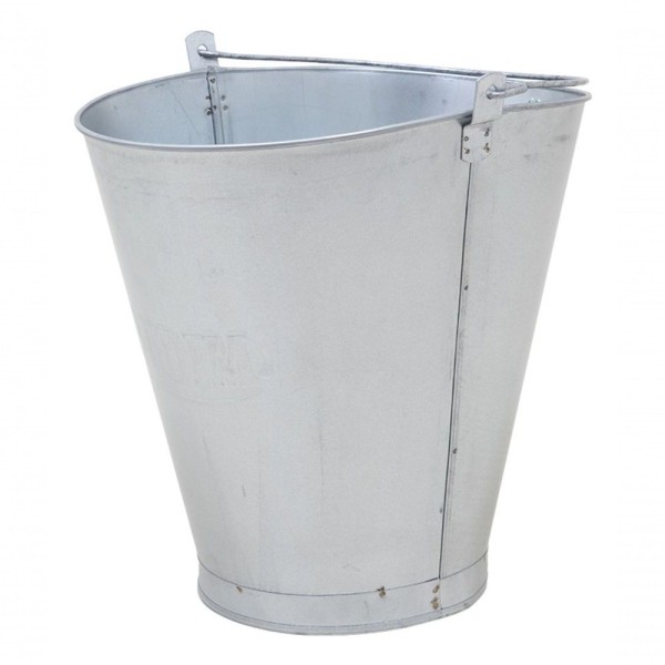 Encontraproduto.com.br - Balde Ordenha Tirar Leite 10 Litros Aço Galvanizado Graduado Durável - Gudim Cor Cinza