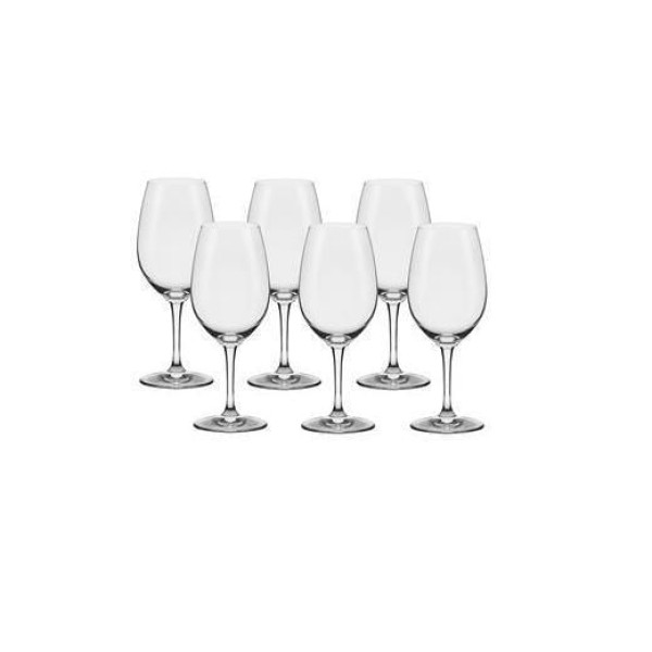 Encontraproduto.com.br - Jogo De Taças Gastro 650Ml 6 Peças Cristal Bohemia