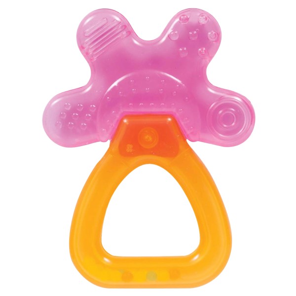 Encontraproduto.com.br - Mordedor Para Bebê Com Água Resfriável Infantil +3 Meses Anatômico e Texturizado Buba