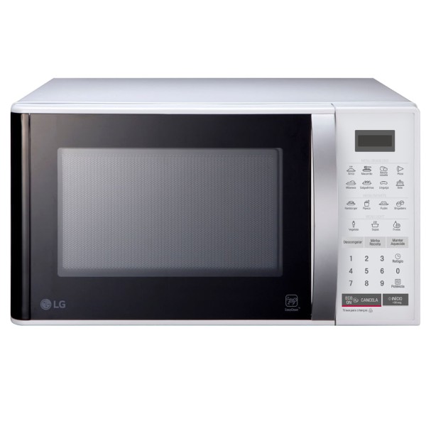 Encontraproduto.com.br - Micro-ondas LG Easy Clean 23 Litros Branco MS2355RA - 220Volts