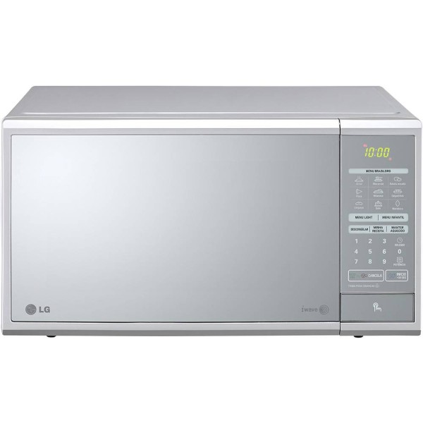 Encontraproduto.com.br - Micro-ondas LG Easy Clean 30 Litros Prata MS3059L - 127 Volts