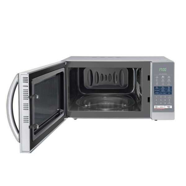 Encontraproduto.com.br - Micro-ondas LG Grill 30 Litros Prata Espelhado MH7057QA - 220 volts